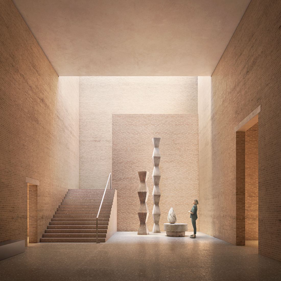 Museo de Arte de Gotemburgo por Barozzi Veiga. Visualización por Filippo Bolognese Images.