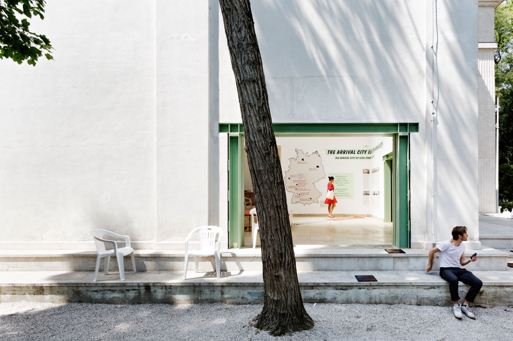Making Heimat. Germany, Arrival Country. German Pavilion, 15th International Architecture Exhibition - La Biennale di Venezia 2016. Photography © Kirsten Bucher.