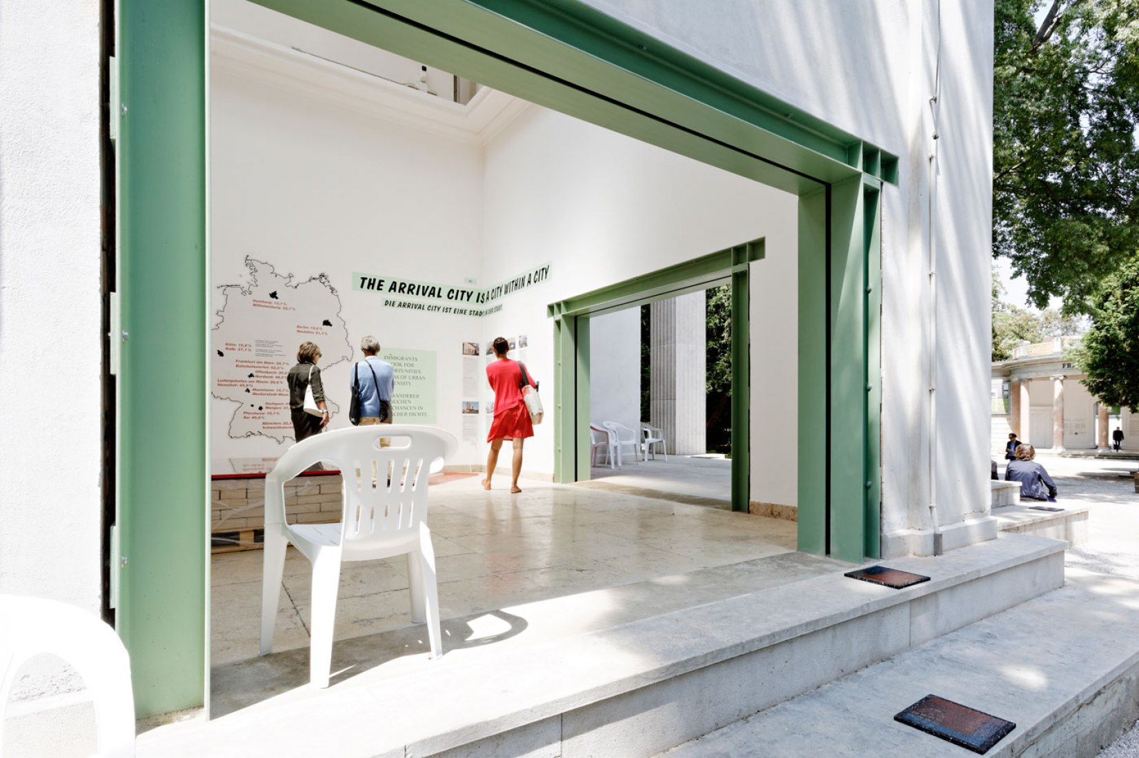 Making Heimat. Germany, Arrival Country. German Pavilion, 15th International Architecture Exhibition - La Biennale di Venezia 2016. Photography © Kirsten Bucher.