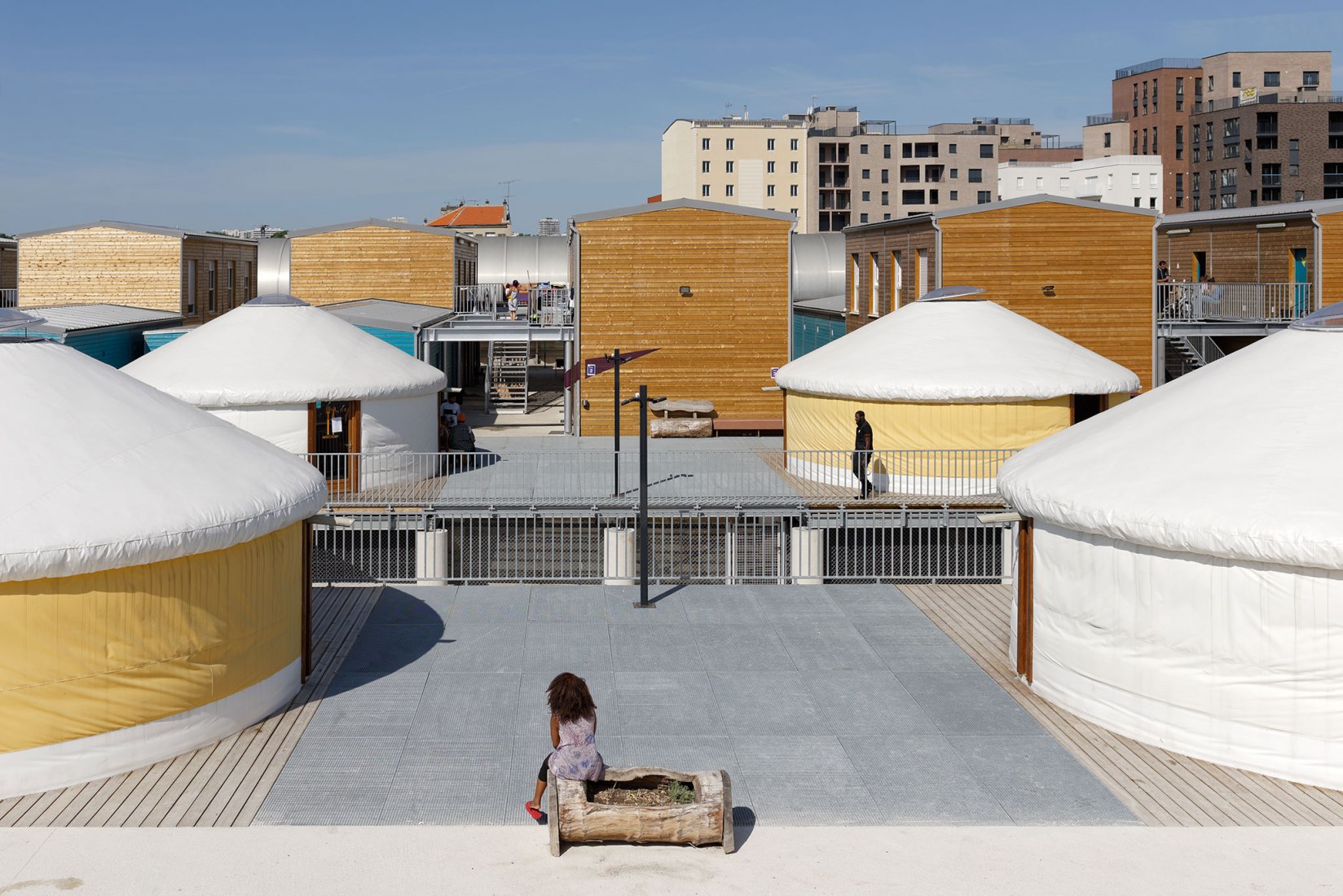 Atelier RITA, Emergency Shelter for Refugees and Roma Community, 2017. Courtesy David Boureau @urbamutability. All rights reserved 2020