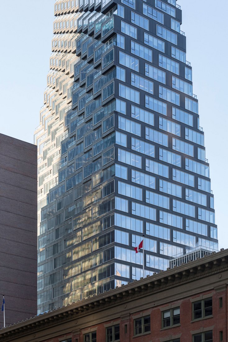 Telus Sky Tower by BIG. Photograph by Laurian Ghinitoiu.