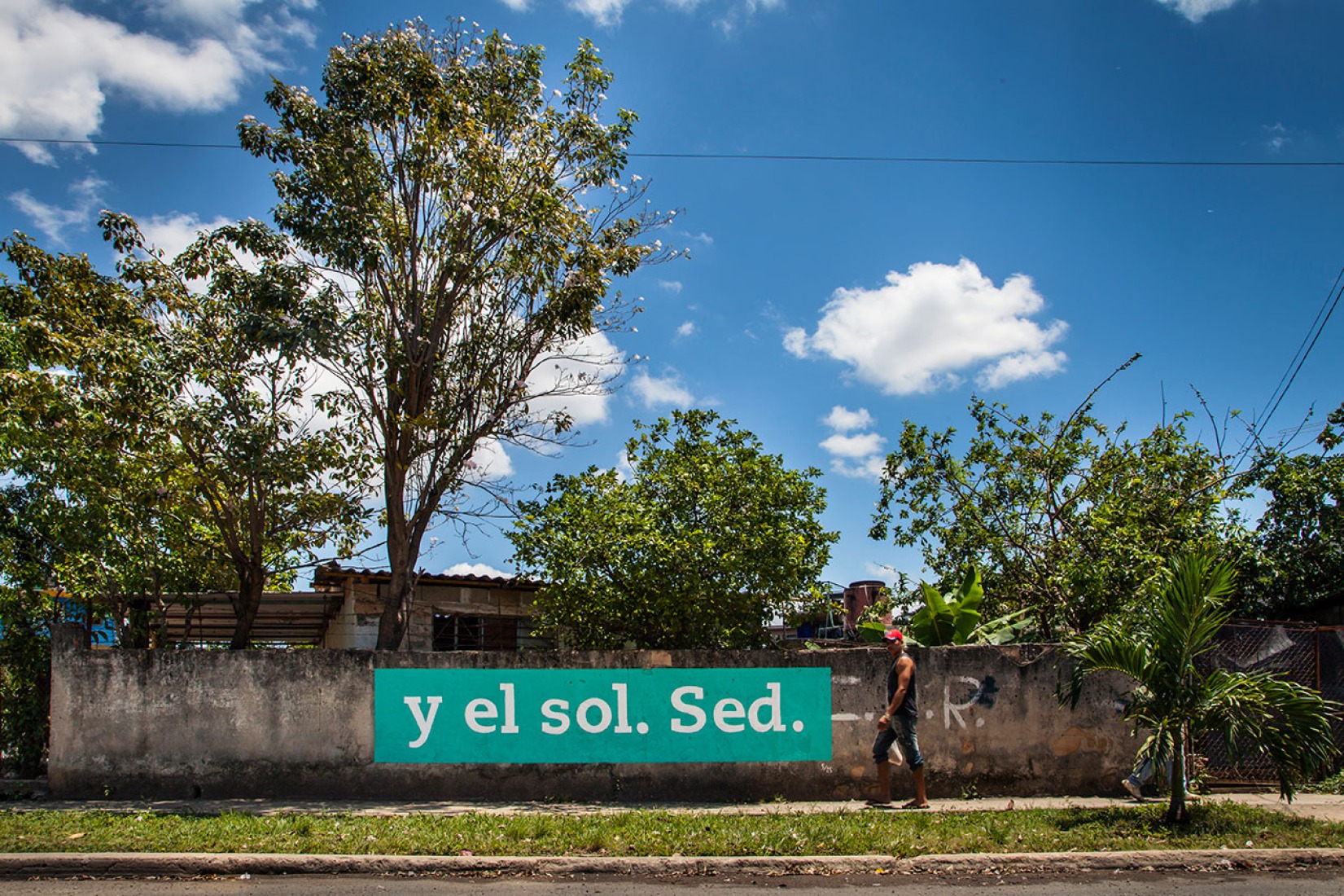 y el sol. Sed. MI RAÍZ ES. Boa Mistura en la Bienal de La Habana. Fotografía © Boa Mistura.