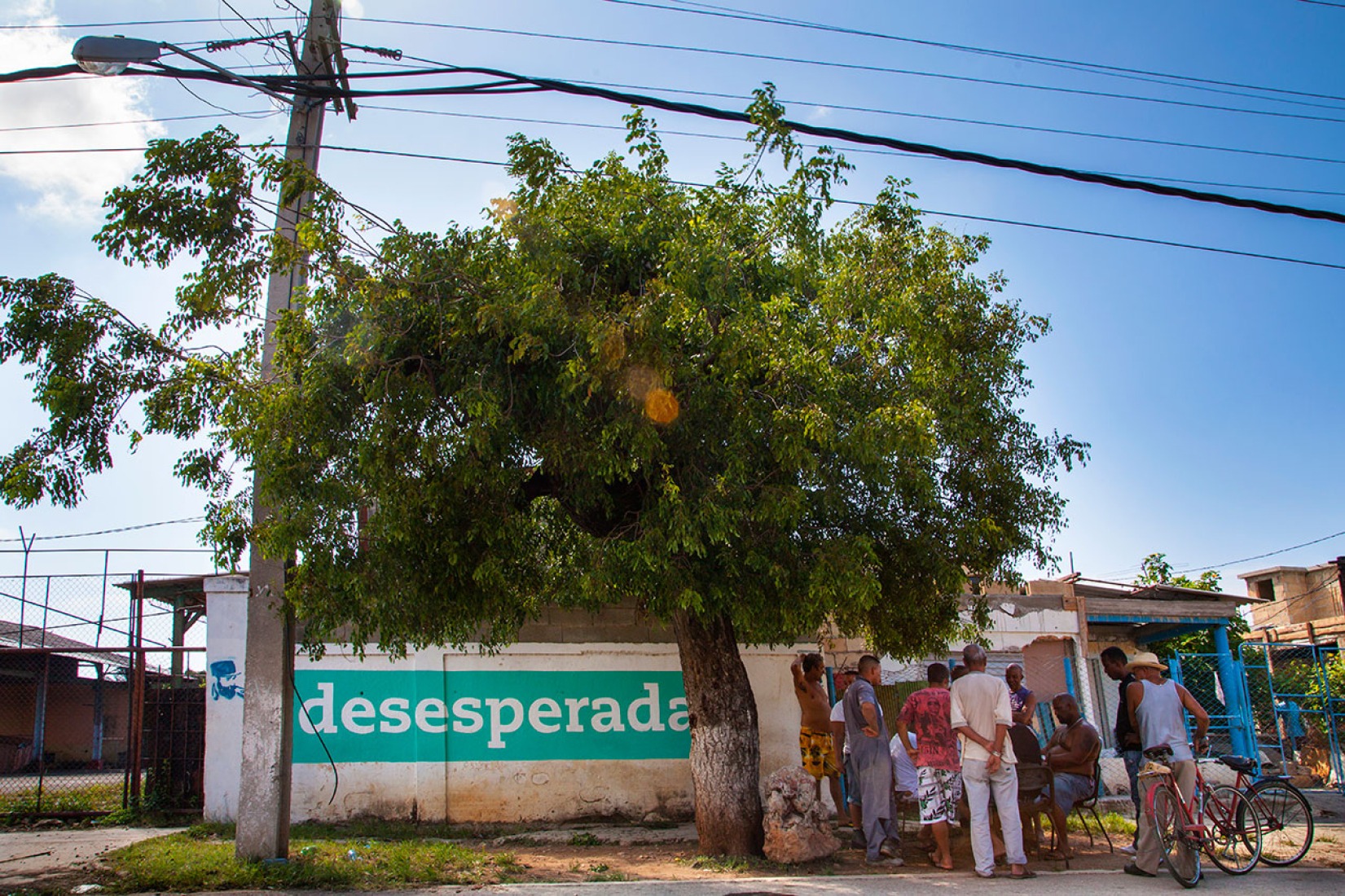 desesperada. MI RAÍZ ES. Boa Mistura en la Bienal de La Habana. Fotografía © Boa Mistura. 