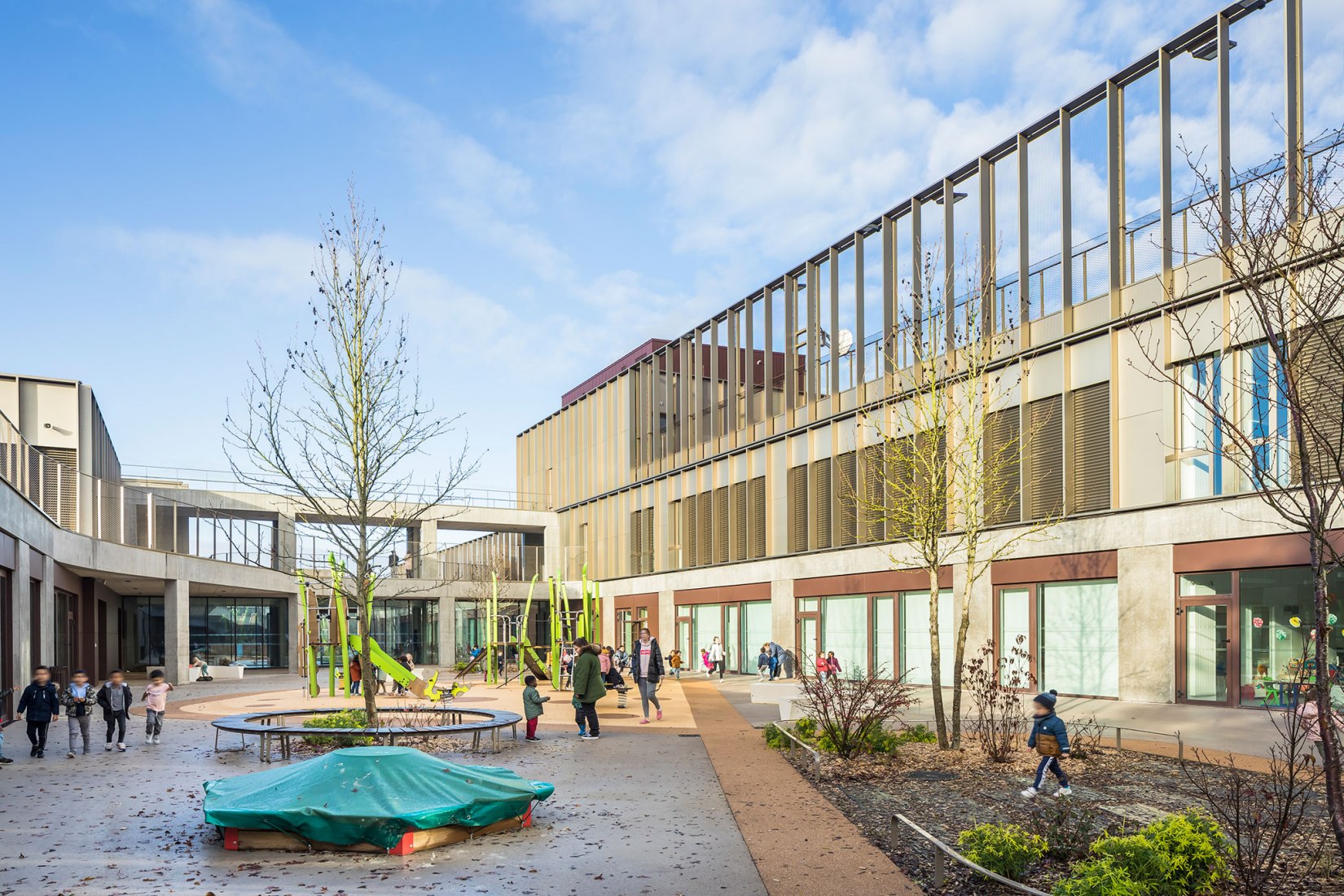 Grande Prairie educational centre by Brenac & Gonzalez & Associés. Photography by Sergio Grazia.