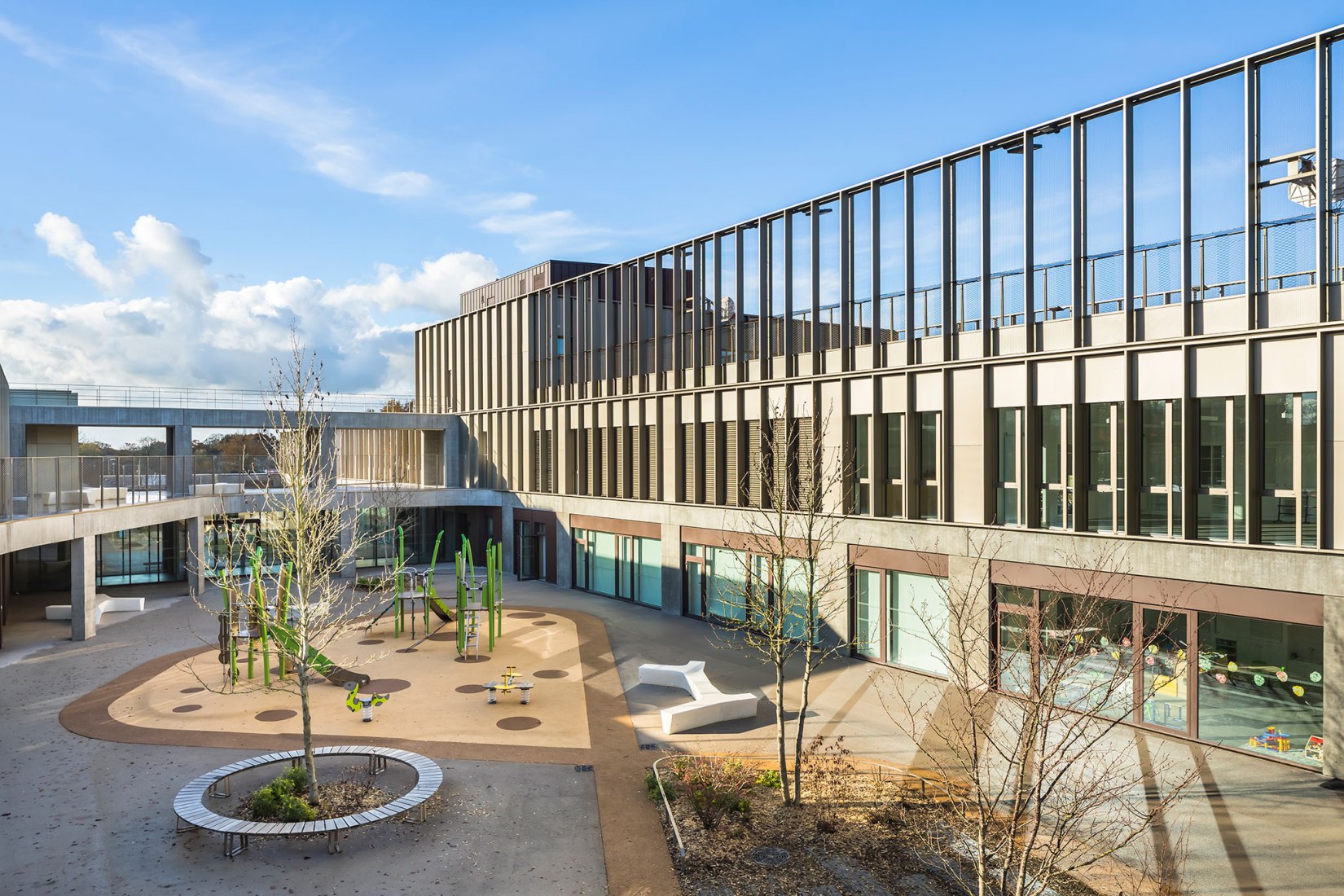 Grande Prairie educational centre by Brenac & Gonzalez & Associés. Photography by Sergio Grazia.
