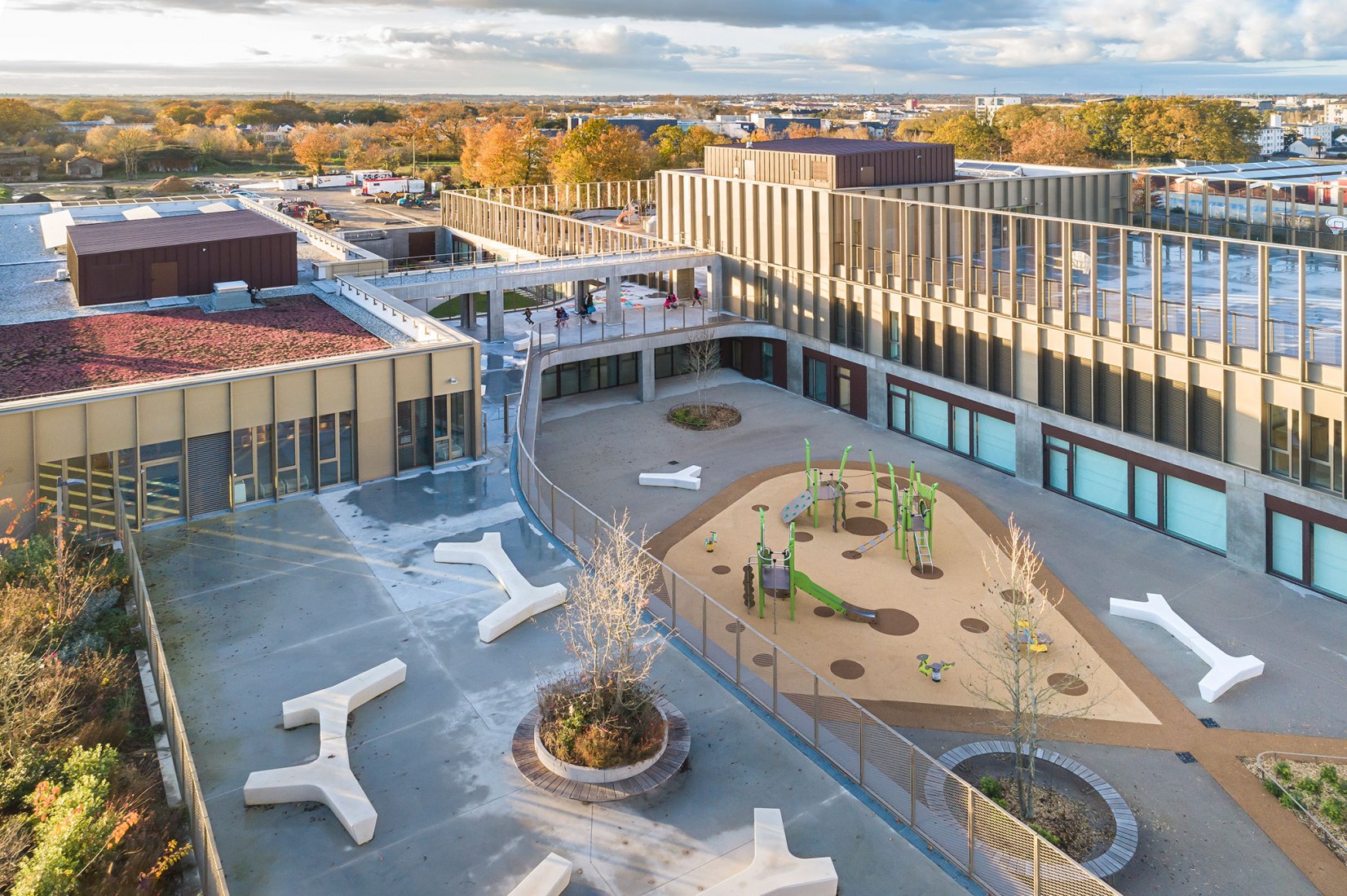 Grande Prairie educational centre by Brenac & Gonzalez & Associés. Photography by Sergio Grazia.