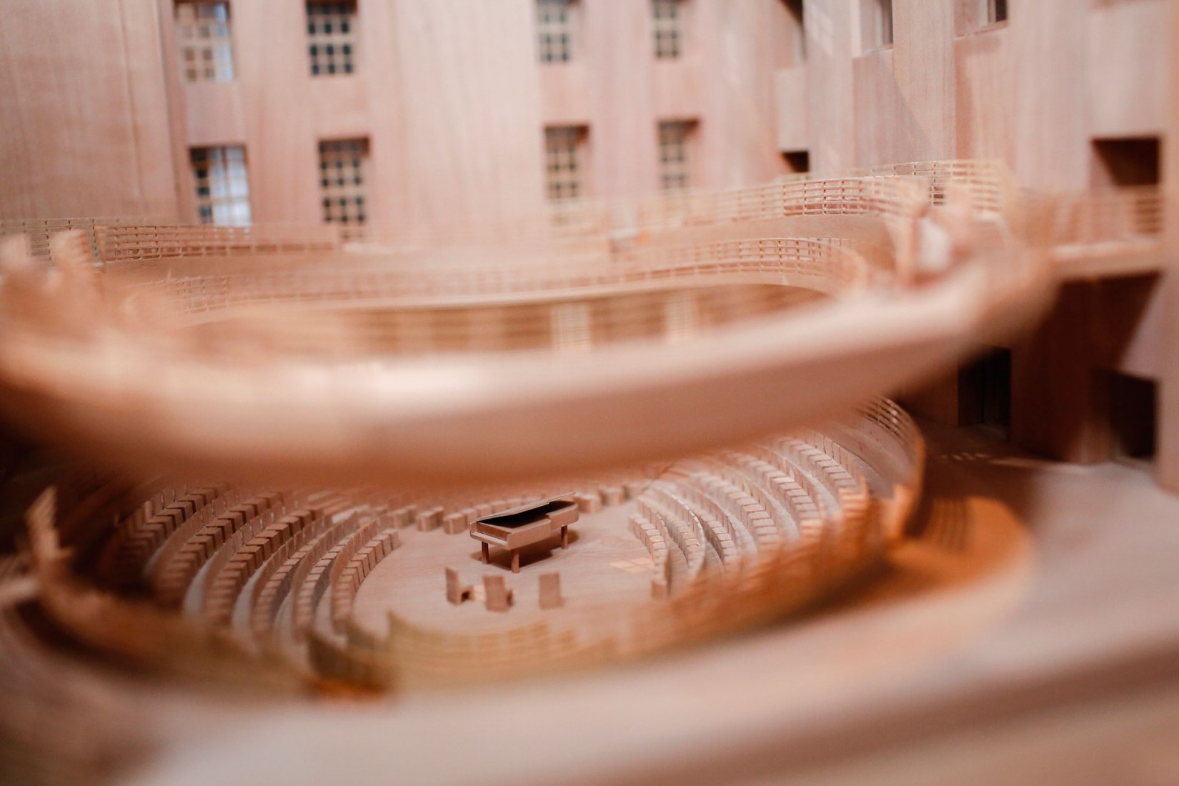 Model of the Pierre Boulez Saal by Jan Zappner. Image courtesy of Pierre Boulez Saal