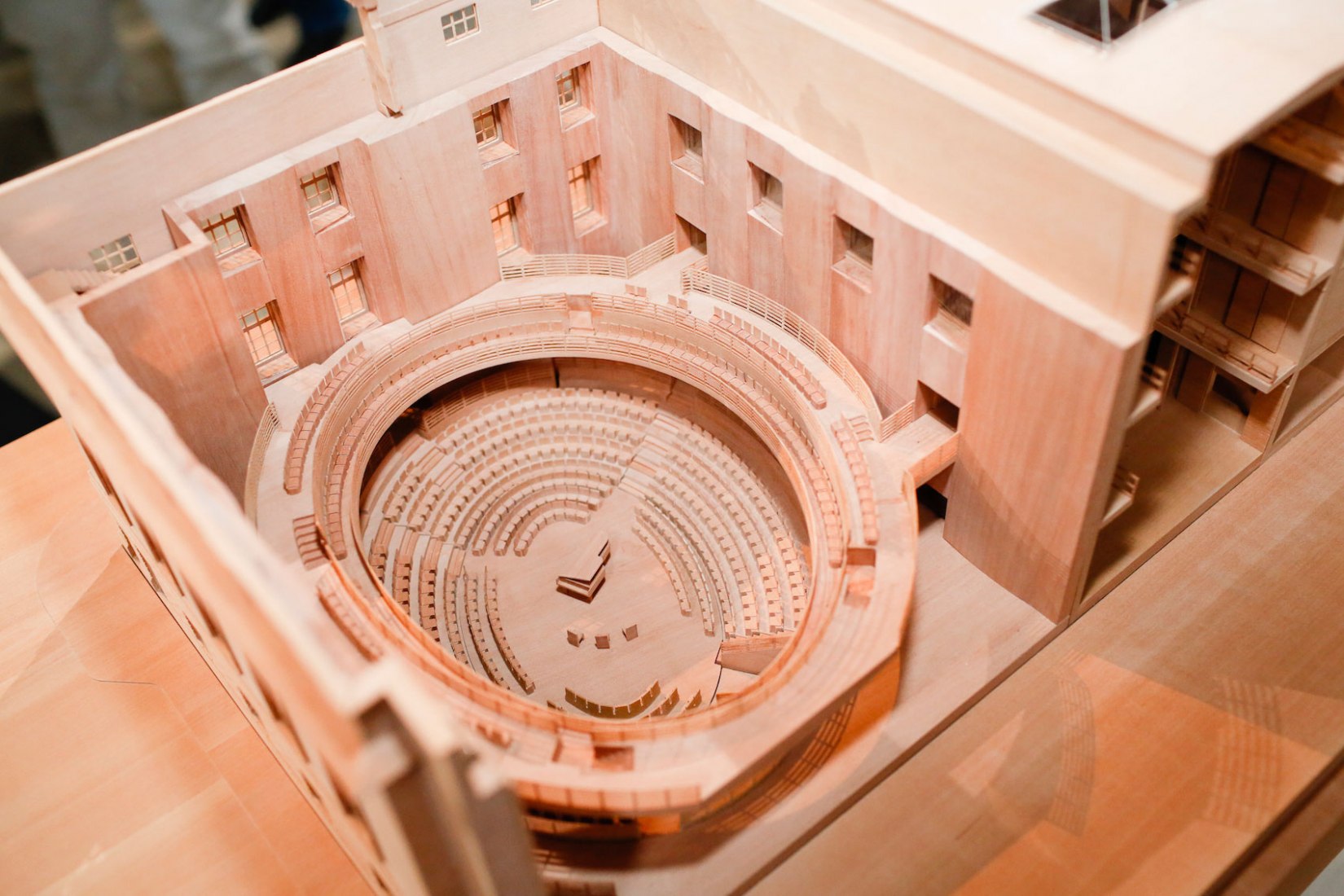Model of the Pierre Boulez Saal by Jan Zappner. Image courtesy of Pierre Boulez Saal