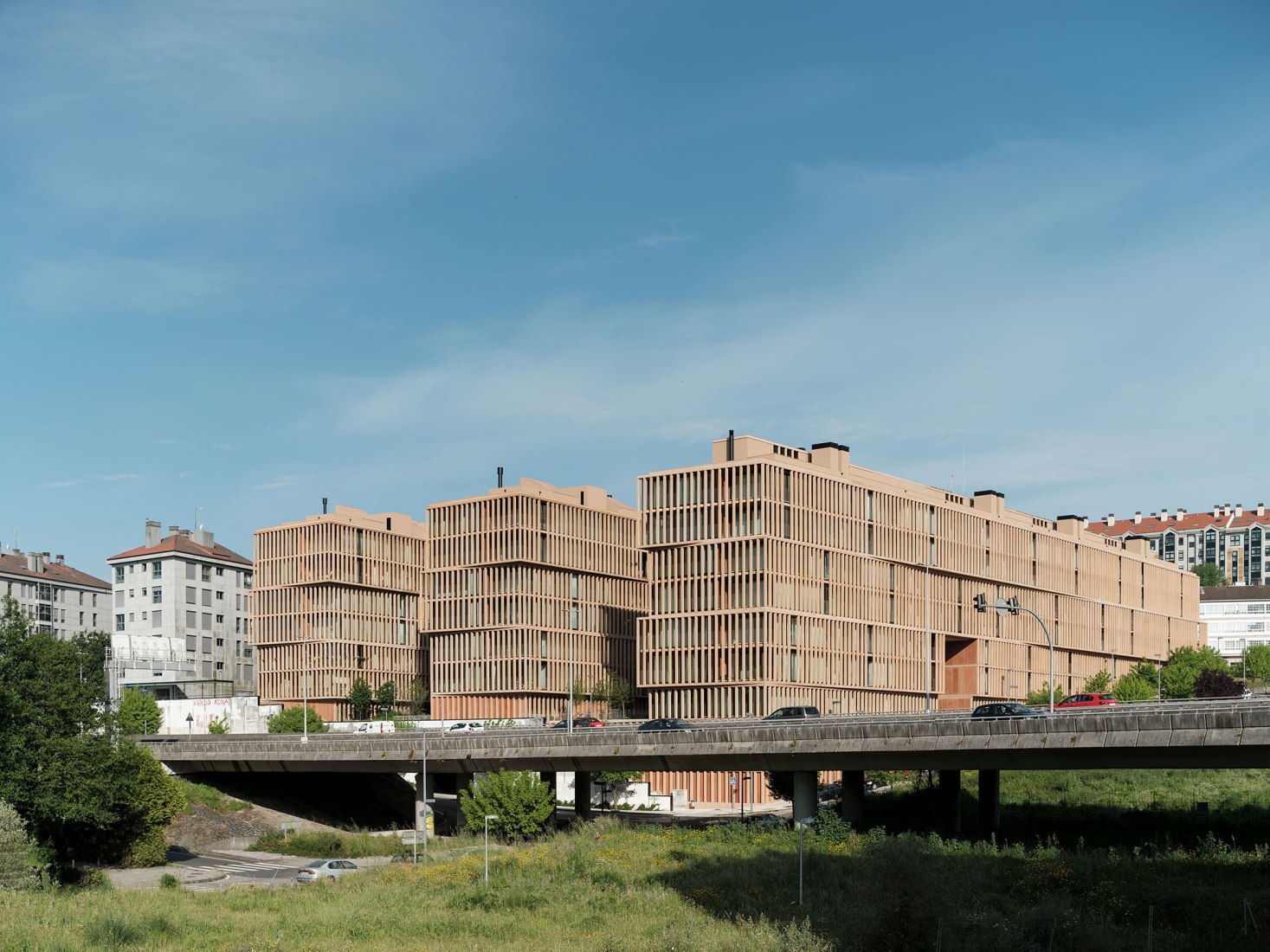 Cornes Espacio Residencial por Carbajo Barrios. Fotografía por Luis Díaz Díaz.