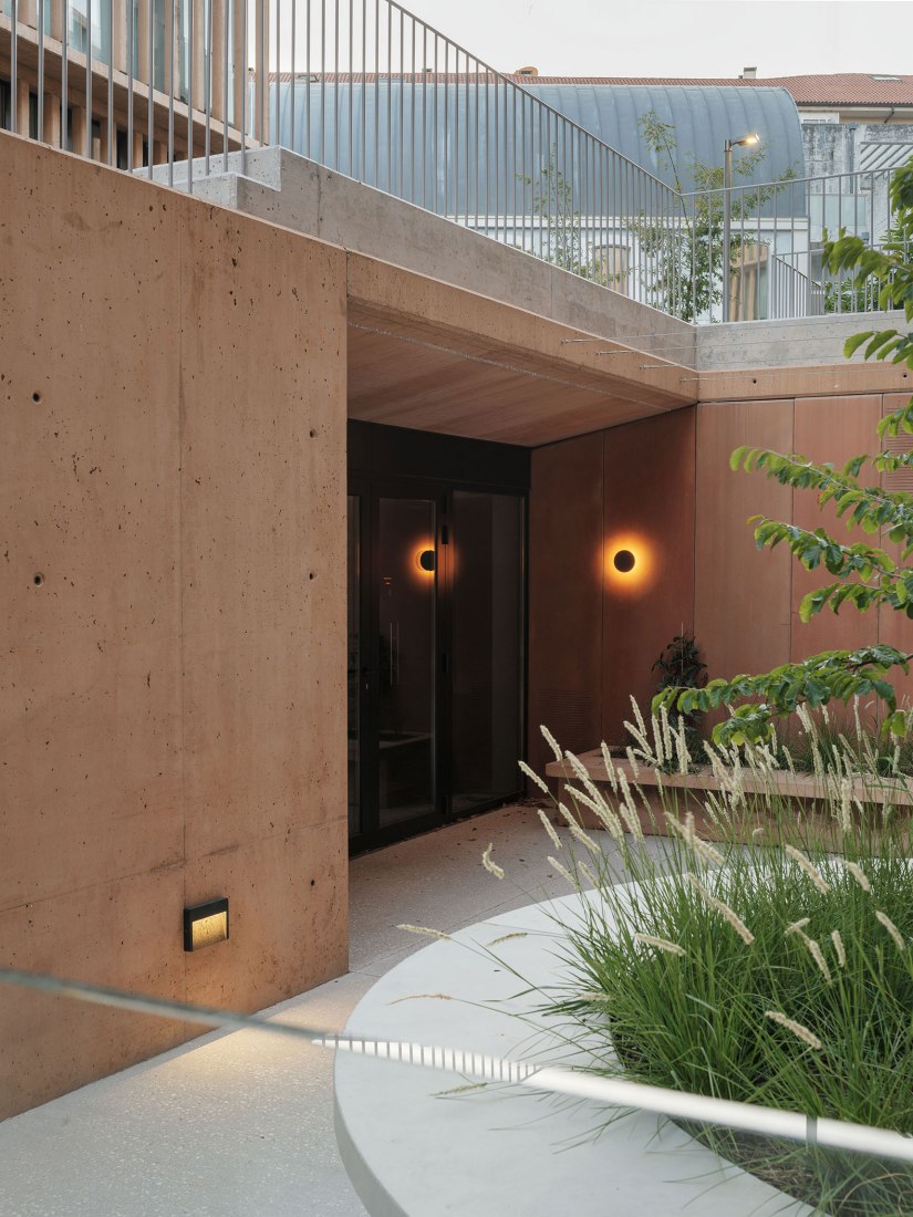 Cornes Espacio Residencial por Carbajo Barrios. Fotografía por Luis Díaz Díaz.