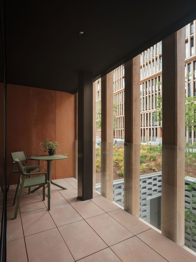 Cornes Espacio Residencial por Carbajo Barrios. Fotografía por Luis Díaz Díaz.