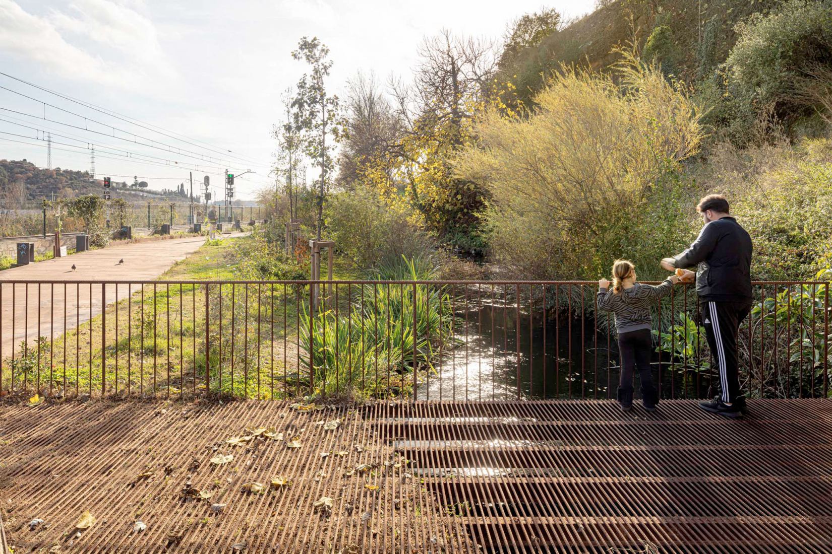 Environmental restoration of the Rec Comtal area by Carles Enrich. Photograph by Adrià Goula.