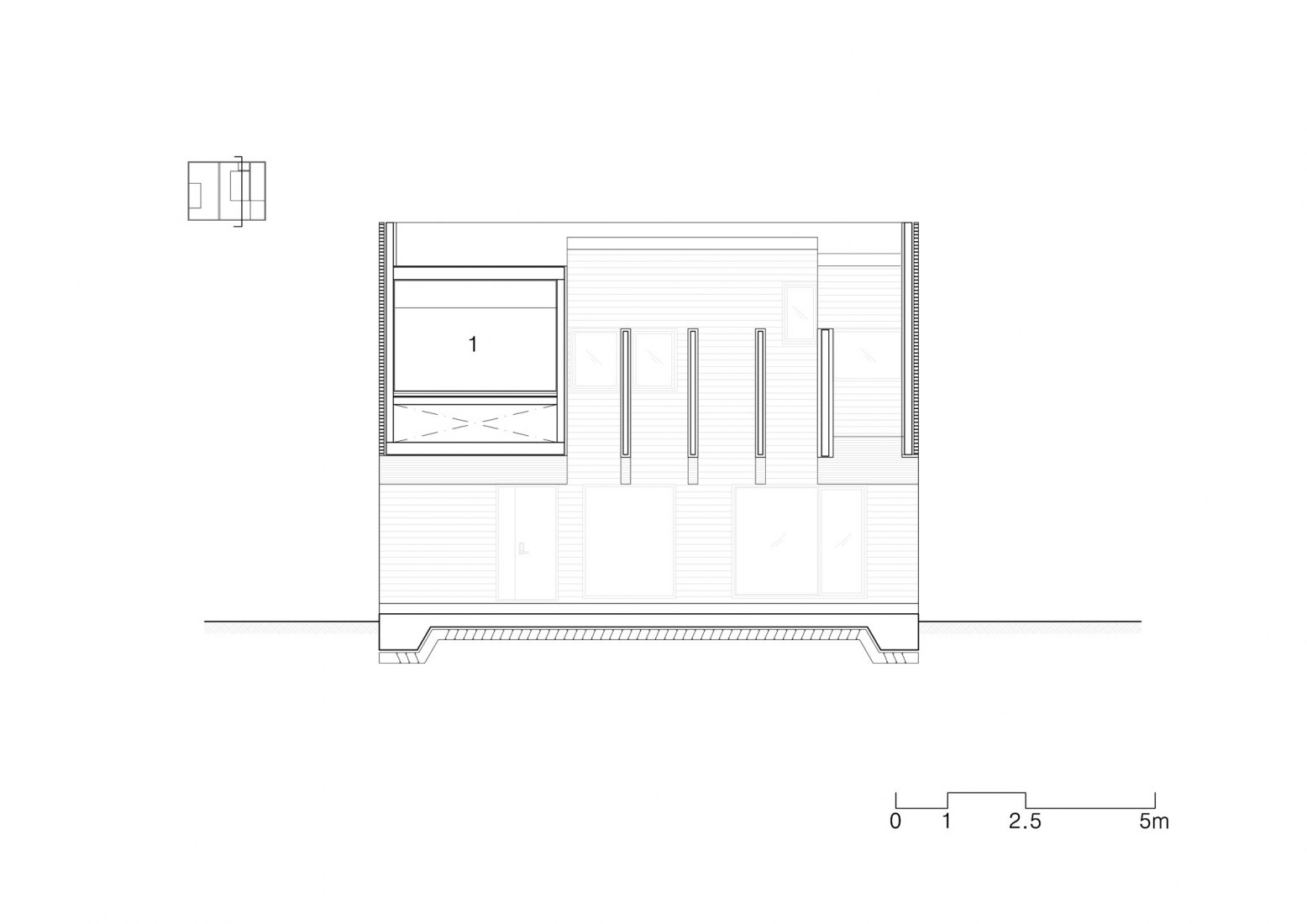 Sección. Casa Manhwarican por Rieuldorang Atelier. Cortesía de Rieuldorang Atelier Sección. Casa Manhwarican por Rieuldorang Atelier. Cortesía de Rieuldorang Atelier