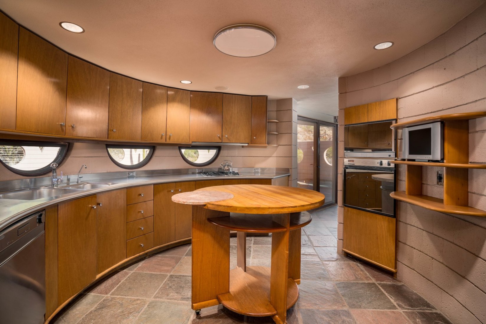 Interior view. 'Norman Lyker Home' by Frank Lloyd Wright. Image courtesy of The Agency
