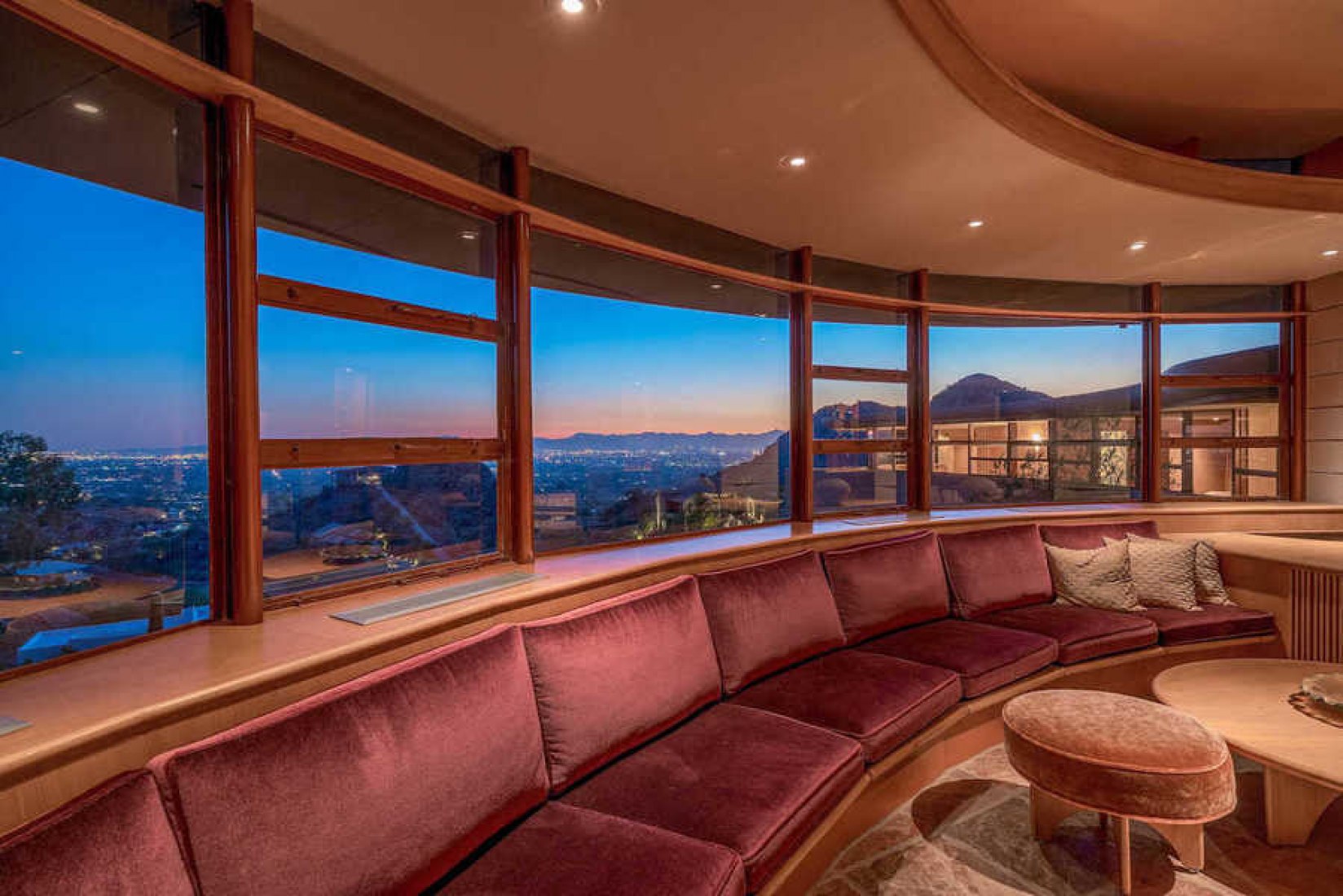 Interior view. 'Norman Lyker Home' by Frank Lloyd Wright. Image courtesy of The Agency