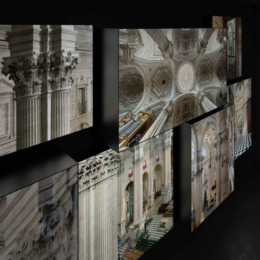 Exhibition view. Gozar de toda su hermosura. Jaen Cathedral. Photograph © Joaquín Bérchez, courtesy of Joaquín Bérchez