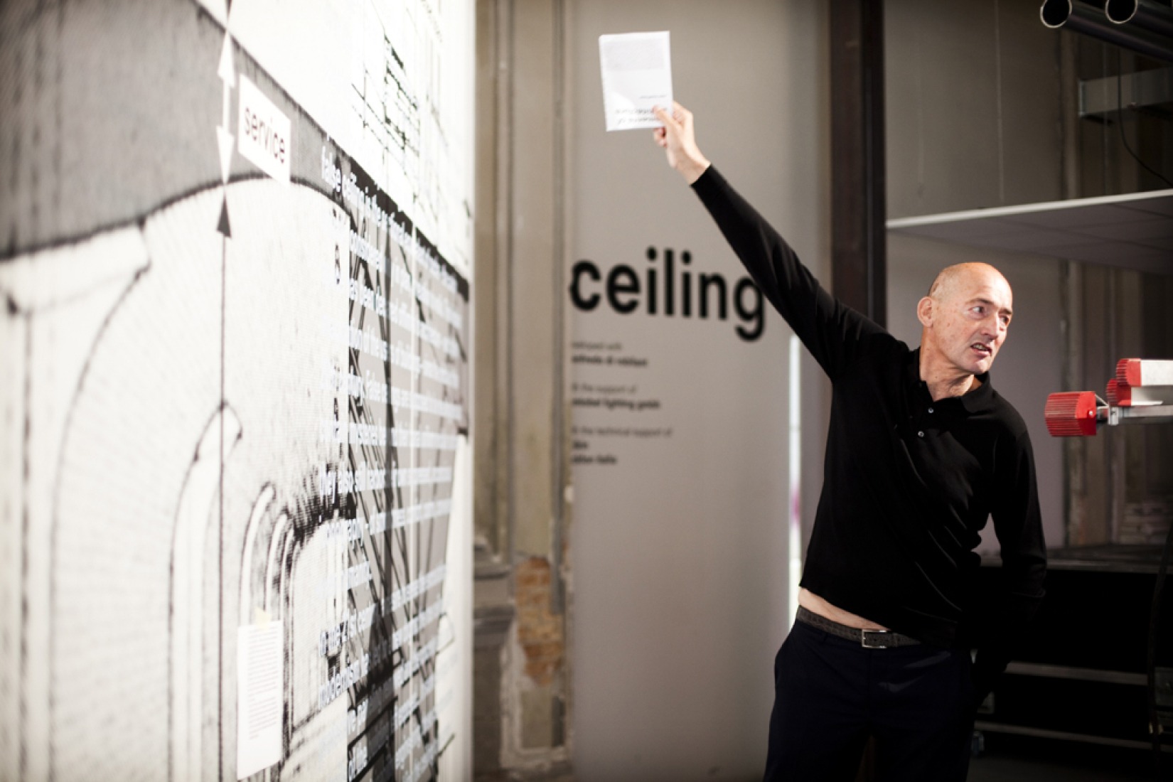 Rem Koolhaas. Bienal de Arquitectura de Venecia 2014. Fotografía © Italo Rondinella. Cortesía la Biennale di Venezia.