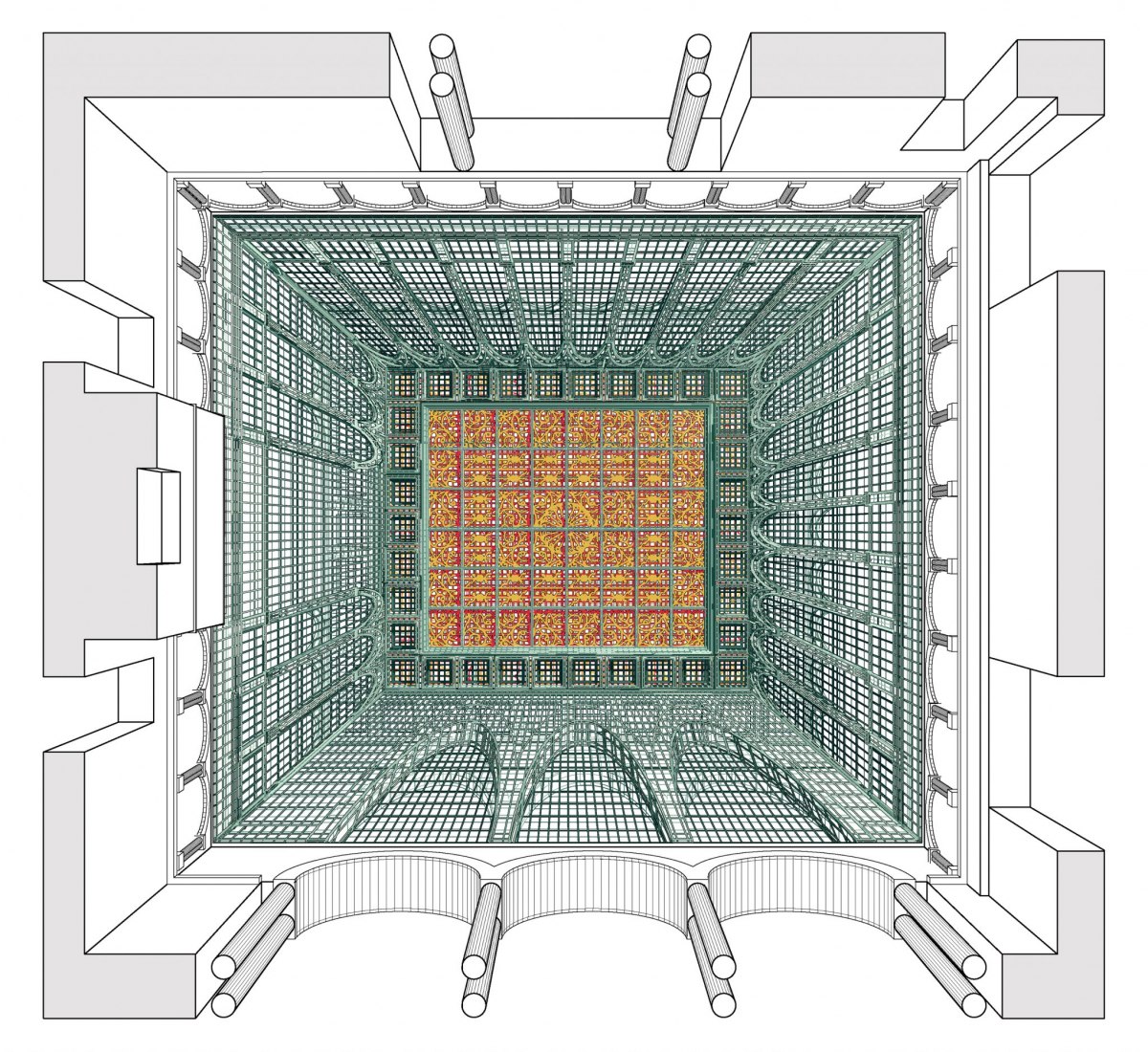 Project. Over View installation by Freeland Buck
