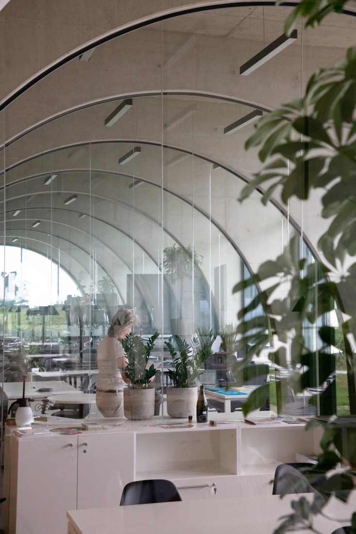 Lahofer Winery by Chybik + Kristof. Photograph by Alex Shoots