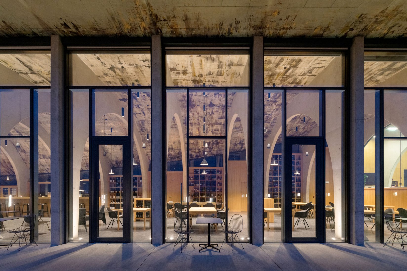 Lahofer Winery by Chybik + Kristof. Photograph by Alex Shoots