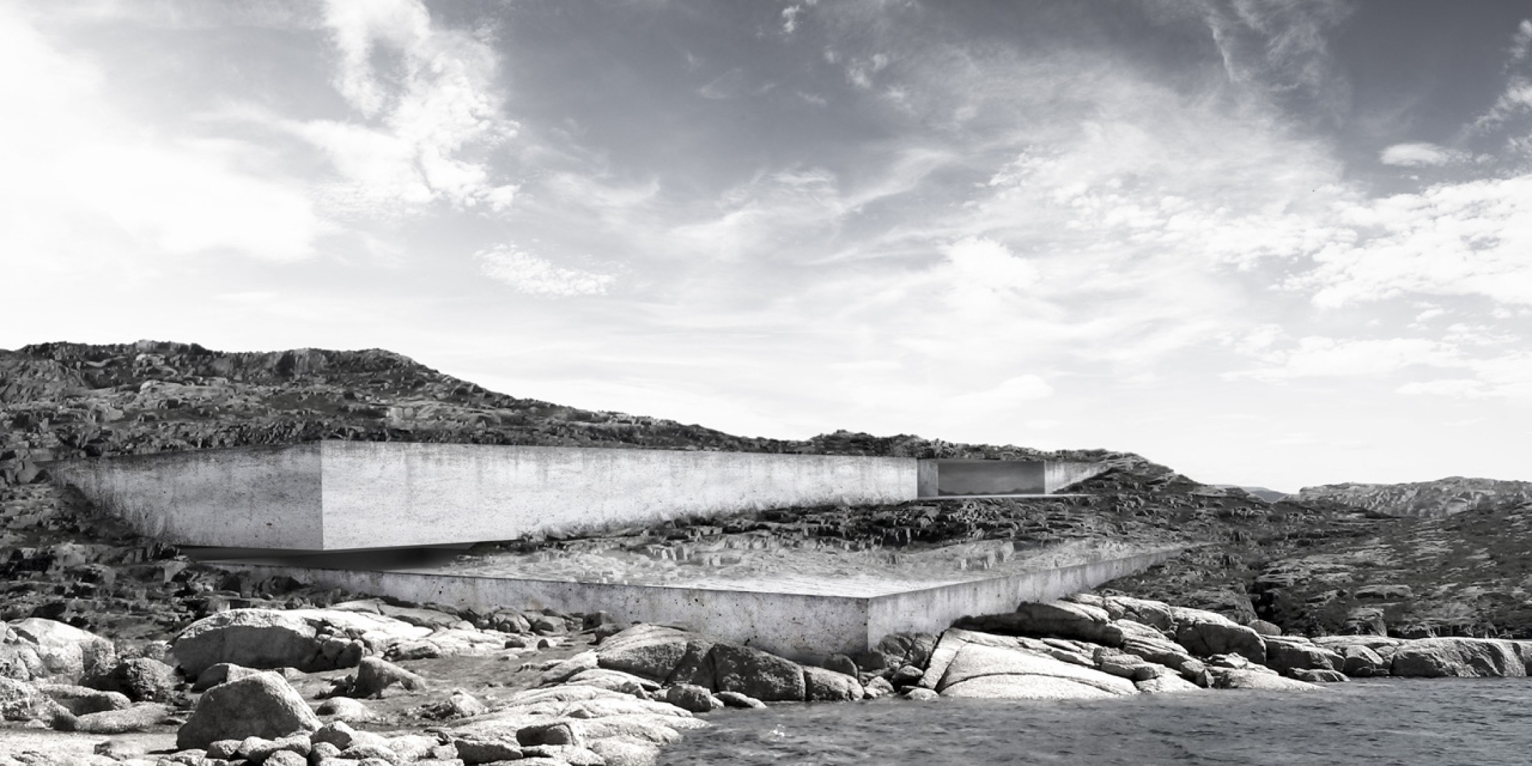 Render image of the winner proposal of ArkxSite Competition by Álvaro Olivares Peralta, Sevak Asatrián, Esther Sanchis Llopis and Eduardo Sancho Calzada.