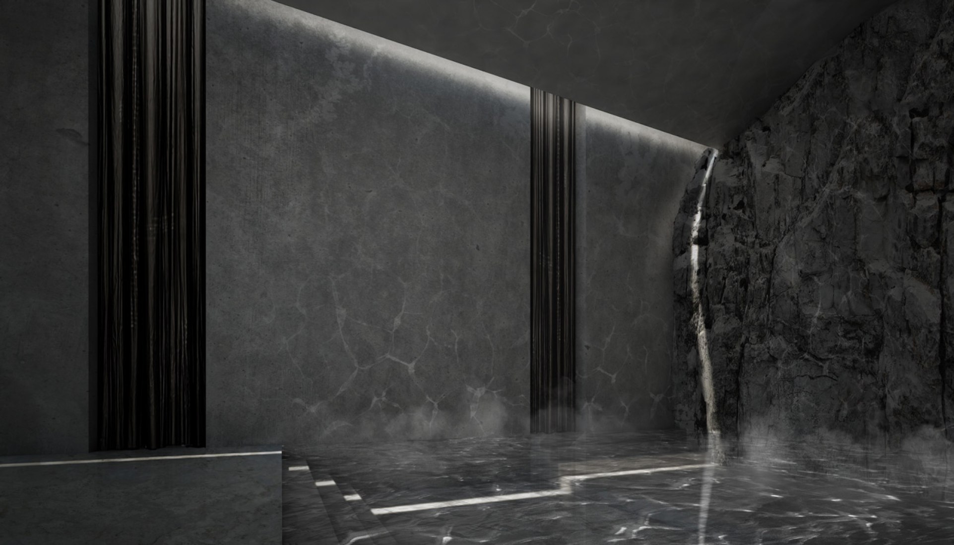 Rendering of the winner proposal of ArkxSite Competition by Álvaro Olivares Peralta, Sevak Asatrián, Esther Sanchis Llopis and Eduardo Sancho Calzada.