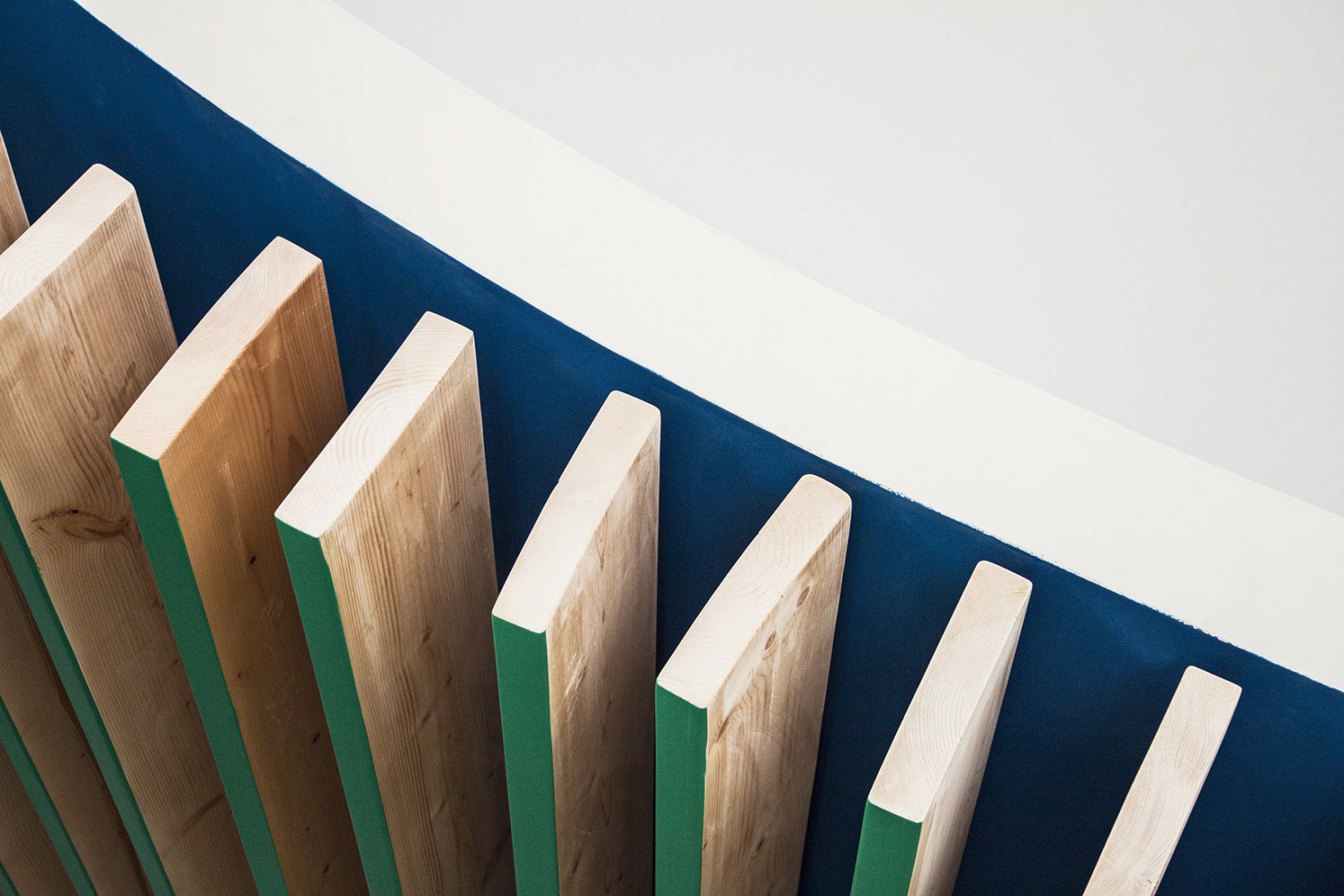 Detail. Co.Working at Candal Park by CREA. Photography by Antonio Ataide.