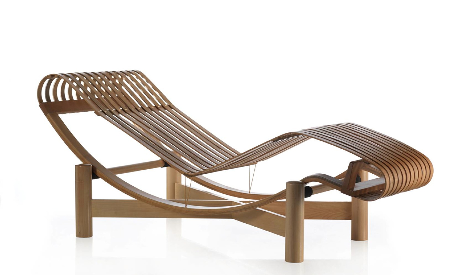 Furniture by Charlotte Perriand. 