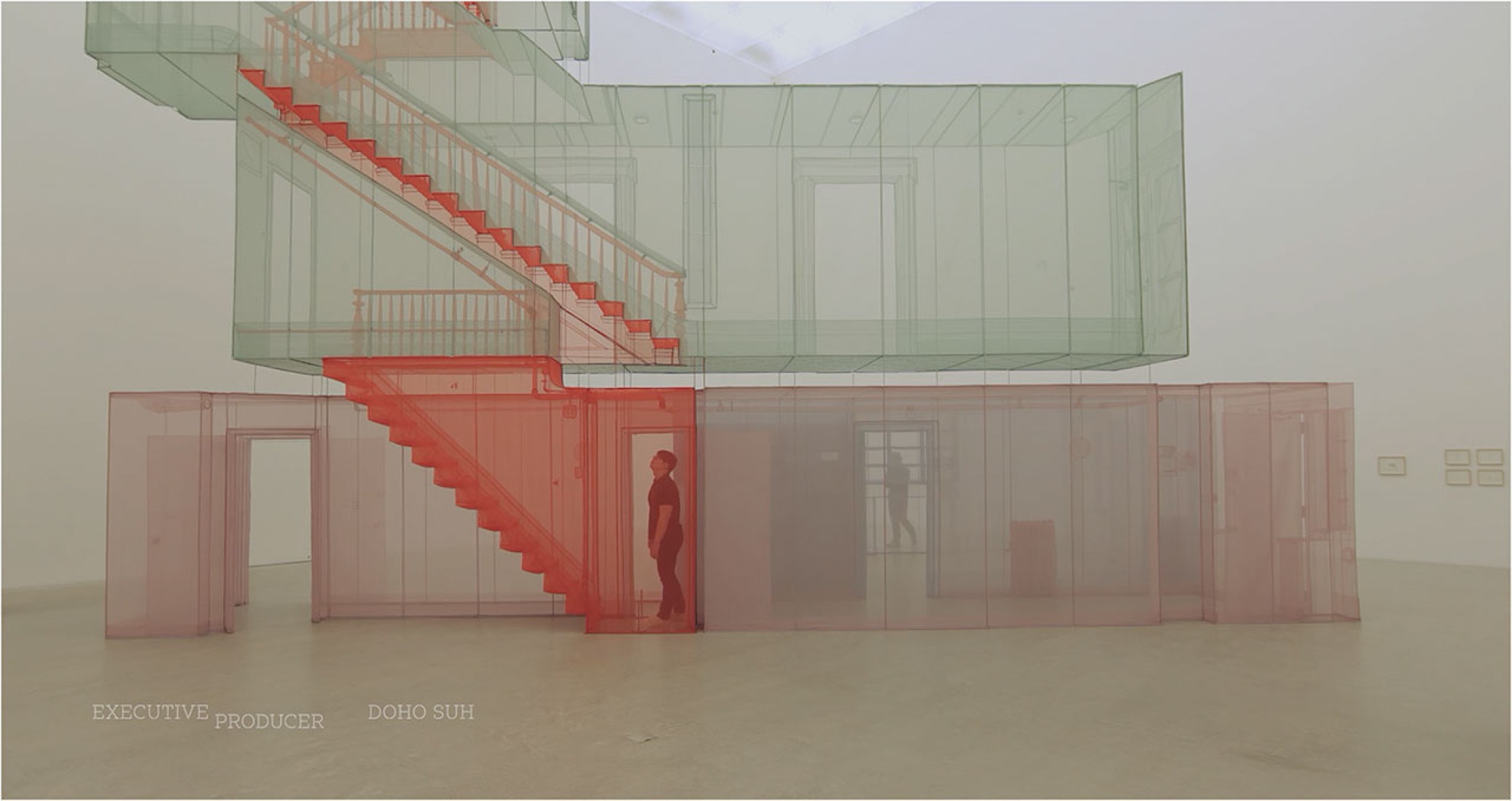 Imagen de la exposición "Perfect House" de Do Ho Suh en el Museo de Arte Contemporáneo Siglo XXI en Kanazawa. Corte de vídeo