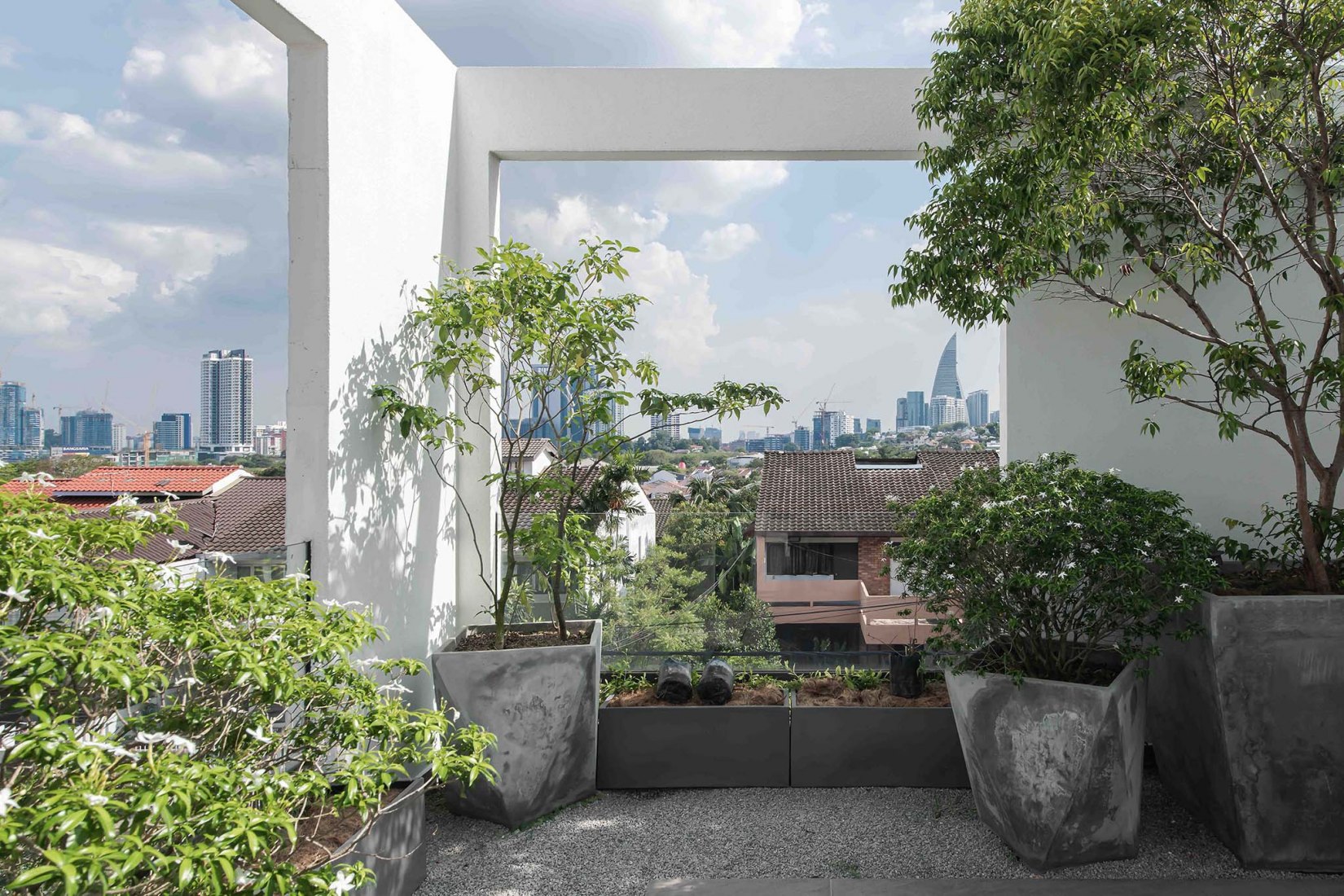 End-lot House by Eleena Jamil Architect. Photograph by David Yeow Photography