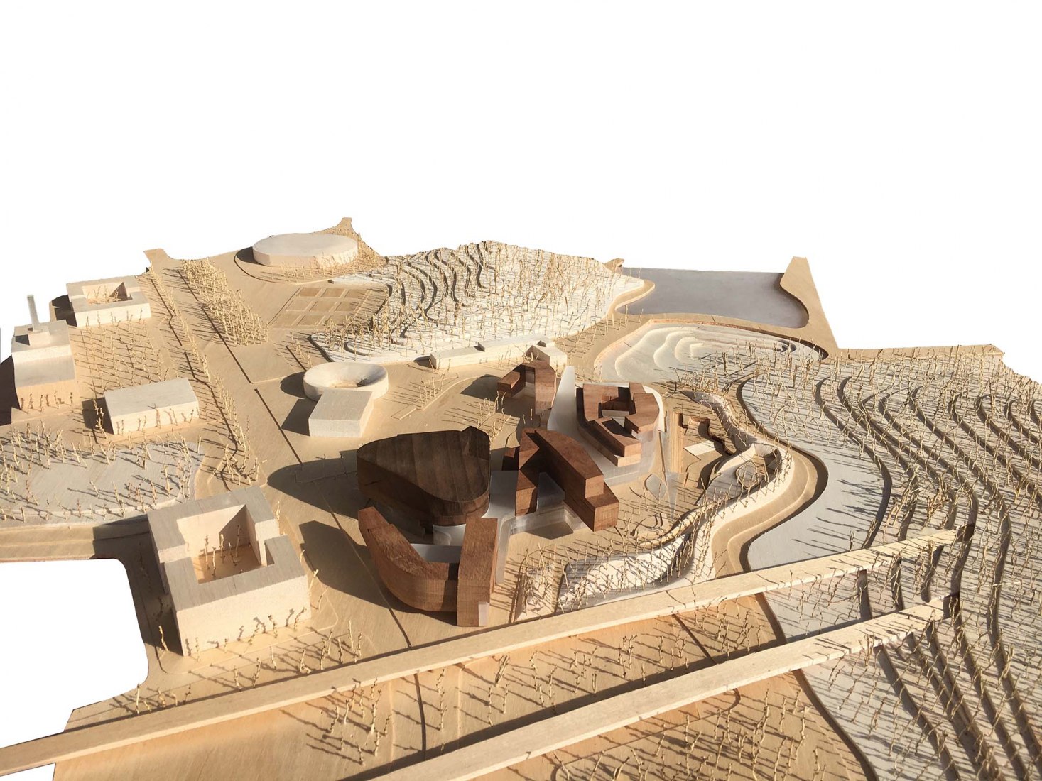 Shenzhen Conservatory of Music by Miralles Tagliabue EMBT. Model by Shenzhen QZY Models Design