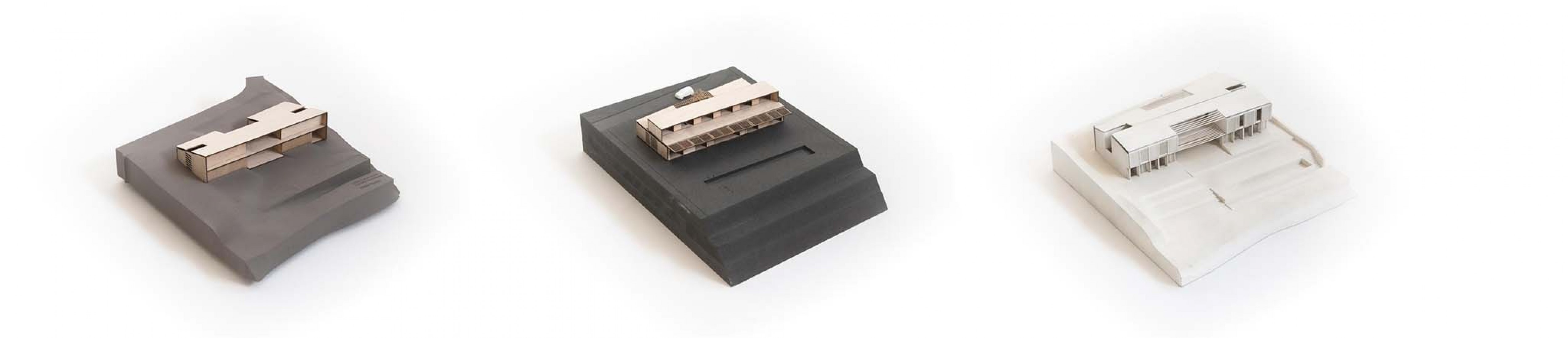 Model. Catamaran House by Eneseis and CODA Arquitectura.
