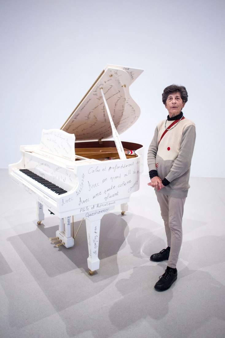 Piano Satie 1979/2017 by Esther Ferrer, image by Isabel Permuy 