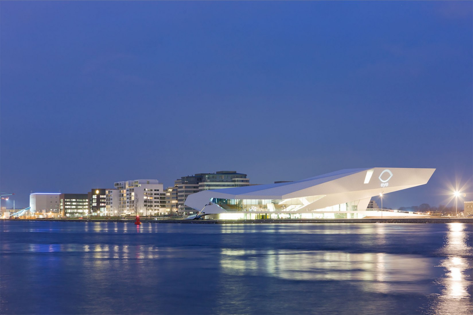 EYE Film Institute by Delugan Meissl Associated Architects. Photograph by Iwan_Baan