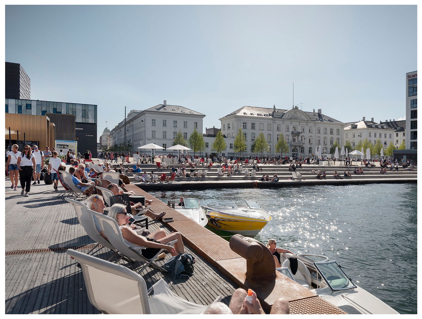 Kvæsthus Pier by Lundgaard & Tranberg Architects. Photograph by Jens Lindhe