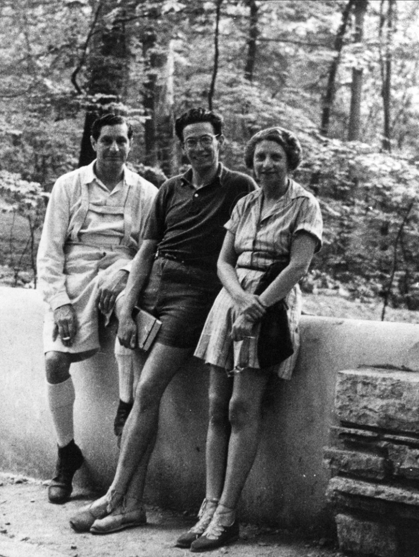 Edgar Kaufman Sr., his wife Liliane, and son Edgar Jr.  Fallingwater by Frank Lloyd Wright. Photography courtesy of National Park Service.