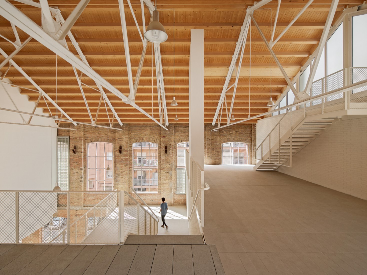 Fabra & Coats & vivienda social y castellers. Proyectos finalistas de la 63a edición de los Premios FAD de Arquitectura. Fotografía por Jordi Surroca.