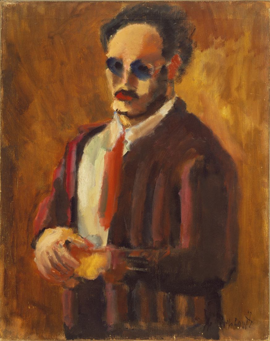 Mark Rothko, Self Portrait, 1936. The first retrospective in France dedicated to Mark Rothko, at the Louis Vuitton Foundation. Courtesy of Louis Vuitton Foundation.