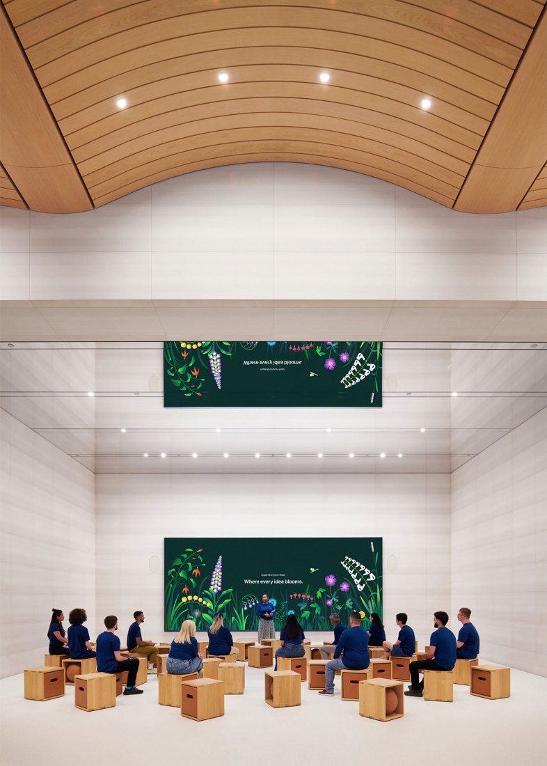 Tienda de Apple en Brompton Road Store por Foster + Partners. Fotografía por Nigel Young.