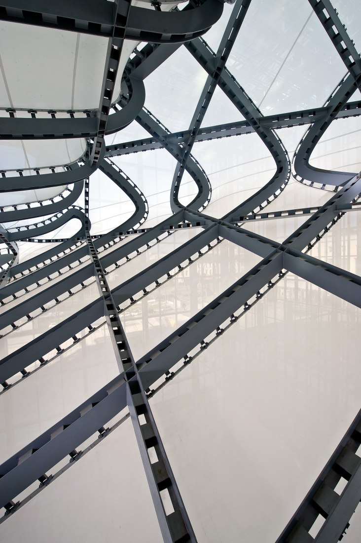 New Rome /EUR Convention Centre and Hotel ‘the Cloud’ by Studio Fuksas. Photograph © Moreno Maggi