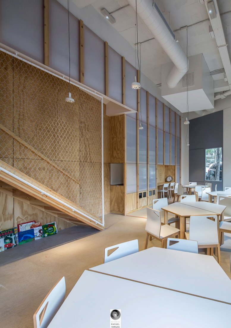 Fundación Germina por b720 Fermín Vázquez Arquitectos. Fotografía por Rafael Vargas.