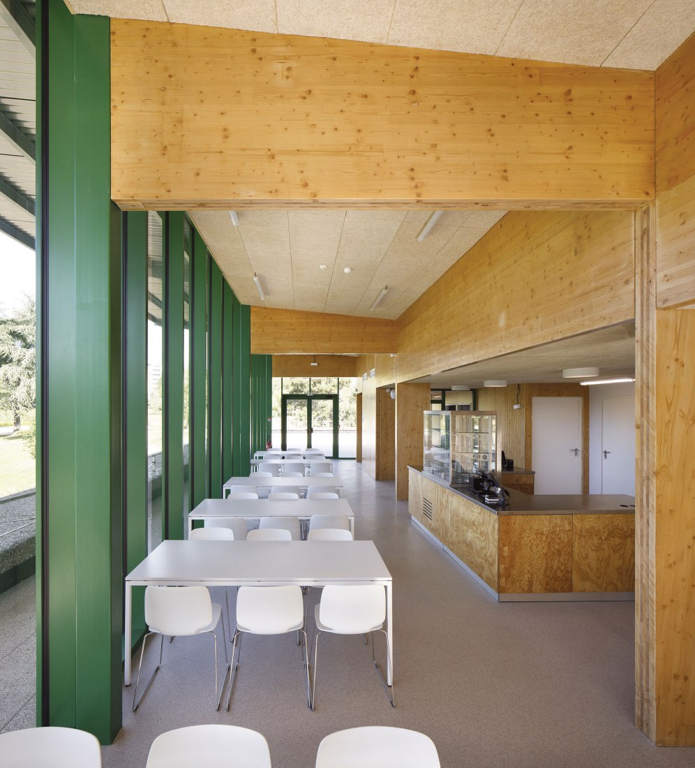 Extension and restructuring of the Crous University Refectory by graal. Photograph by Clément Guillaume