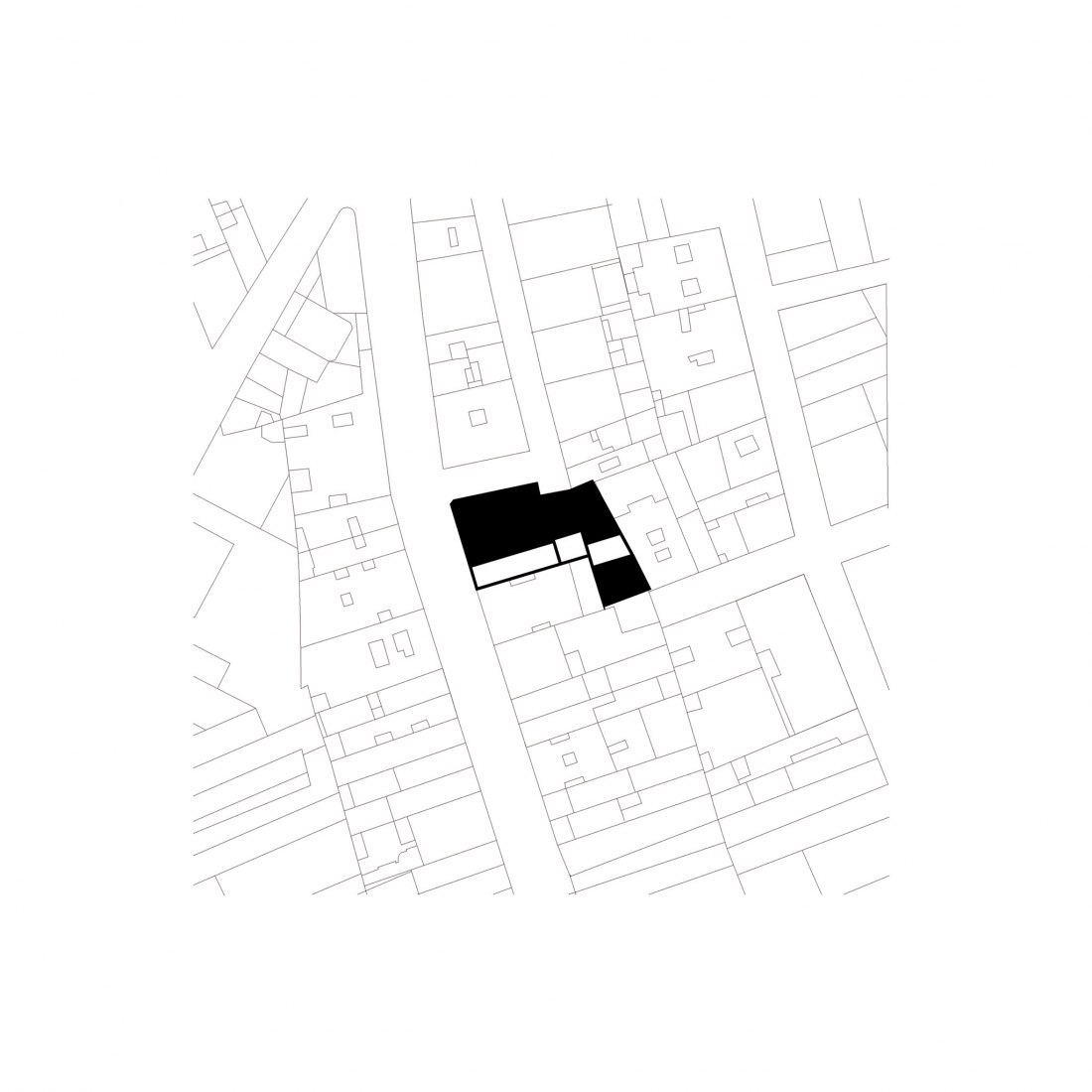 Site plan. Civic Centre Lleialtat Santsenca 1214 by HARQUITECTES
