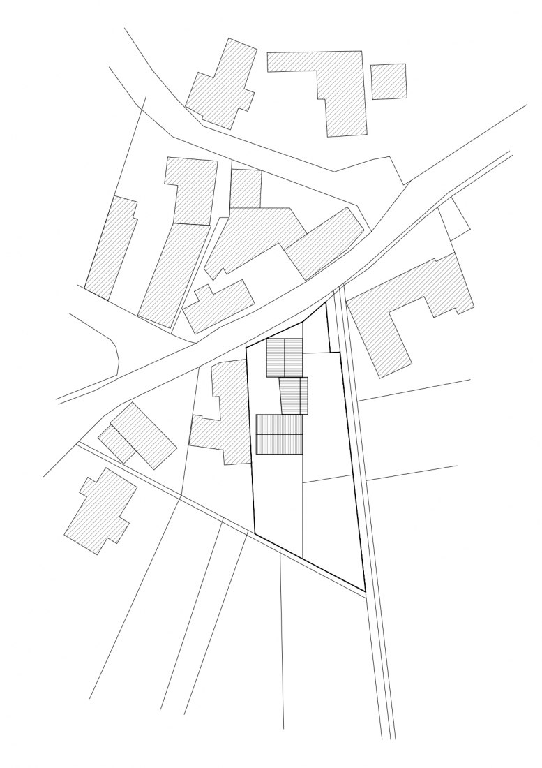 Site plan. Haus WW by Heltwerk Architekten