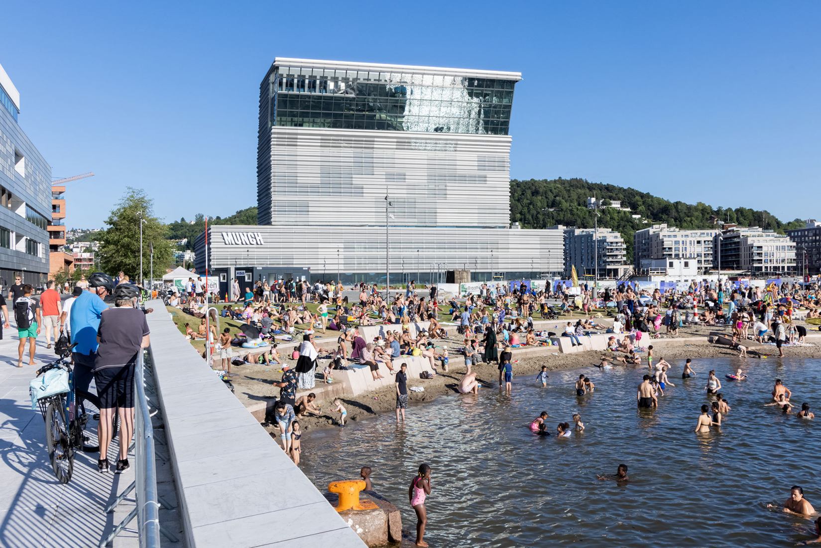 Museo Munch en Oslo por estudioHerreros. Fotografía por Iwan Baan.