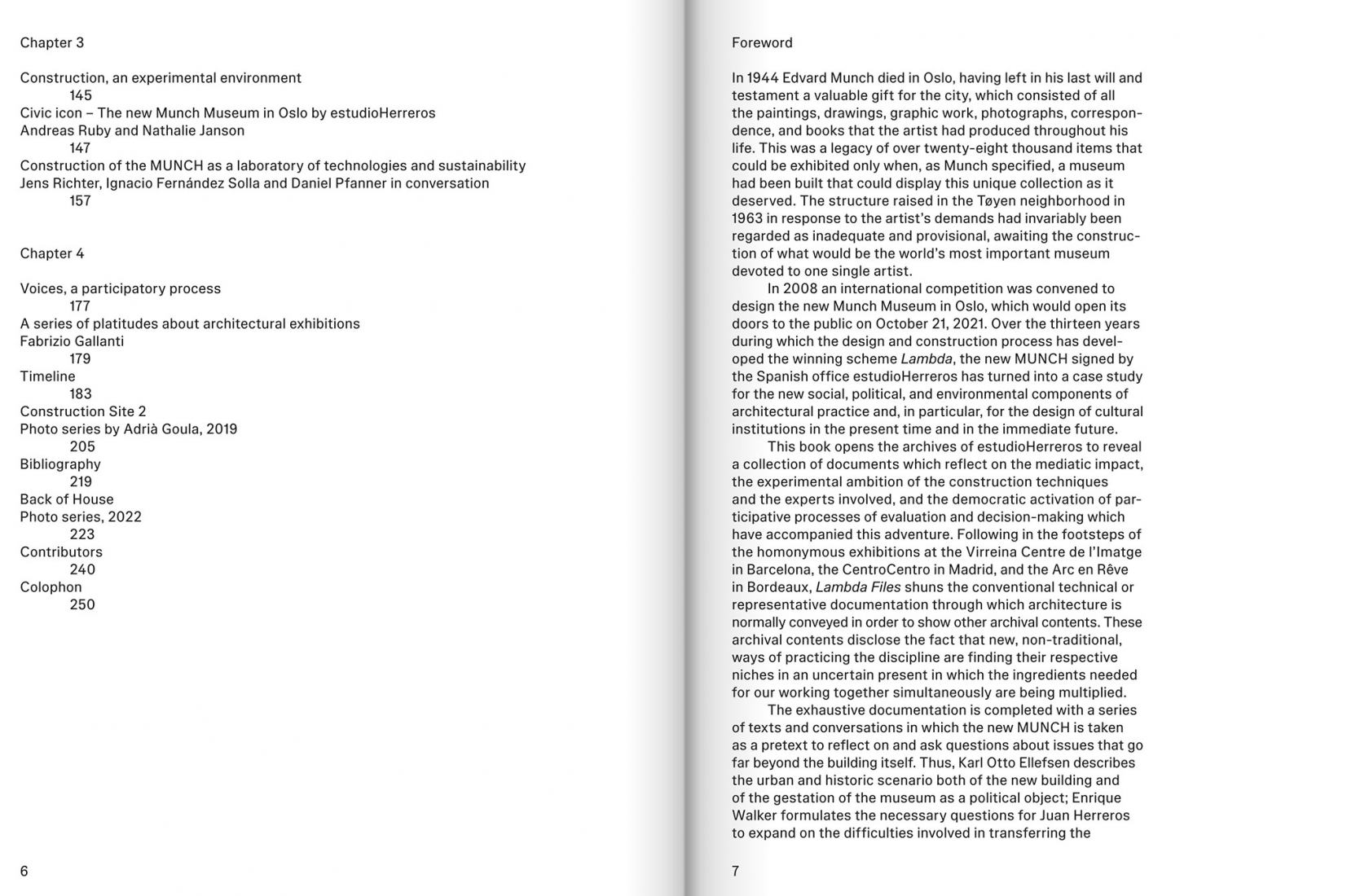 Páginas interiores. LAMBDA FILES. The Project for the Munch Museum in Oslo por estudioHerreros.