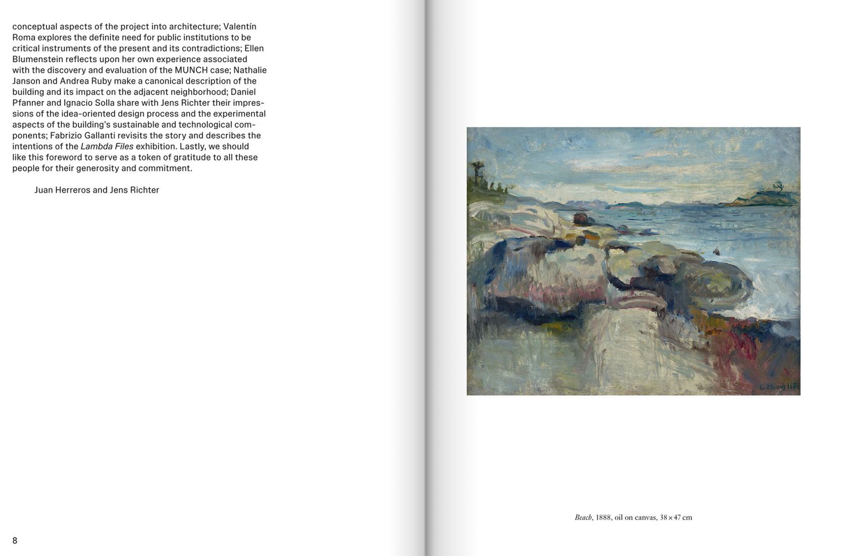Páginas interiores. LAMBDA FILES. The Project for the Munch Museum in Oslo por estudioHerreros.