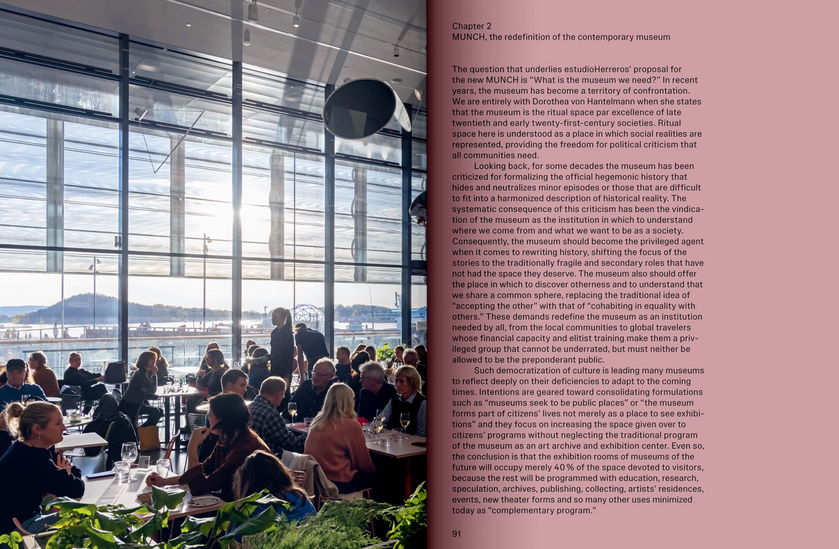 Páginas interiores. LAMBDA FILES. The Project for the Munch Museum in Oslo por estudioHerreros.