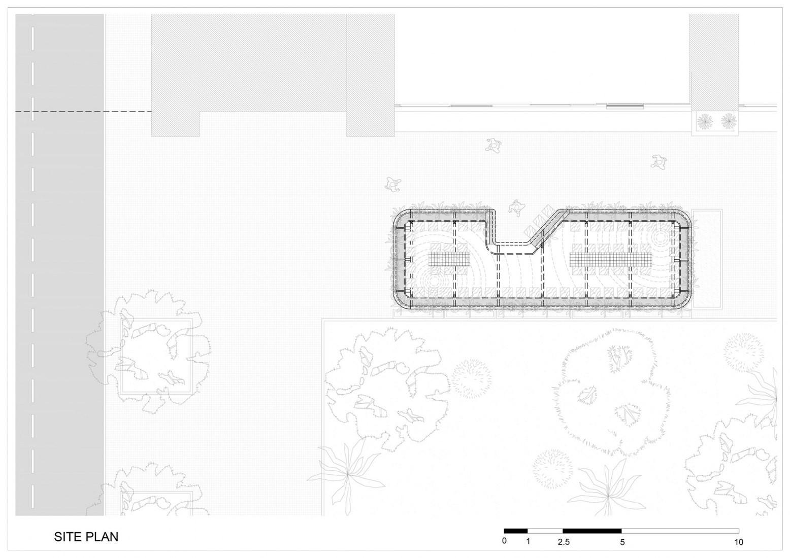 Site plan. Williamsburg by Hitzig Militello Arquitectos
