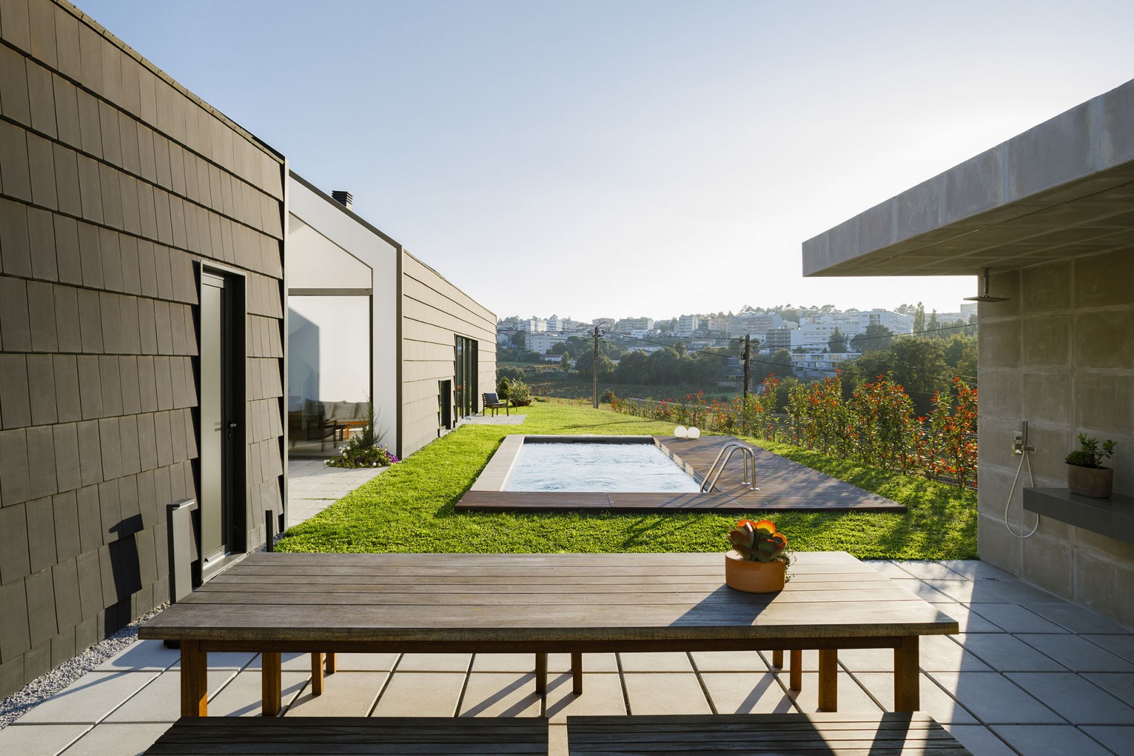 Santo Tirso House by Hous3. Photograph by Ivo Tavares Studio